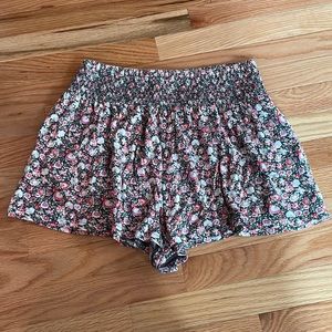 American Eagle Outfitters Flowy Floral Shorts